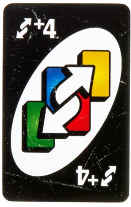 Wild Reverse Draw 4 card