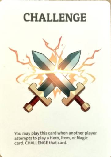 Challenge Cards card